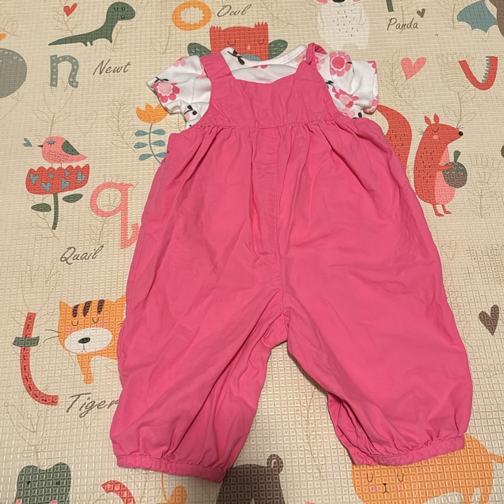 Pink Overalls - Picture 3 of 3